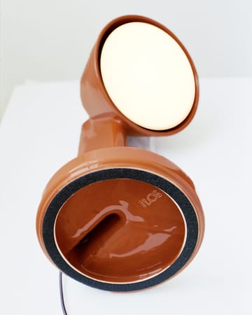 Céramique Down bordlampe - Rust red - Flos