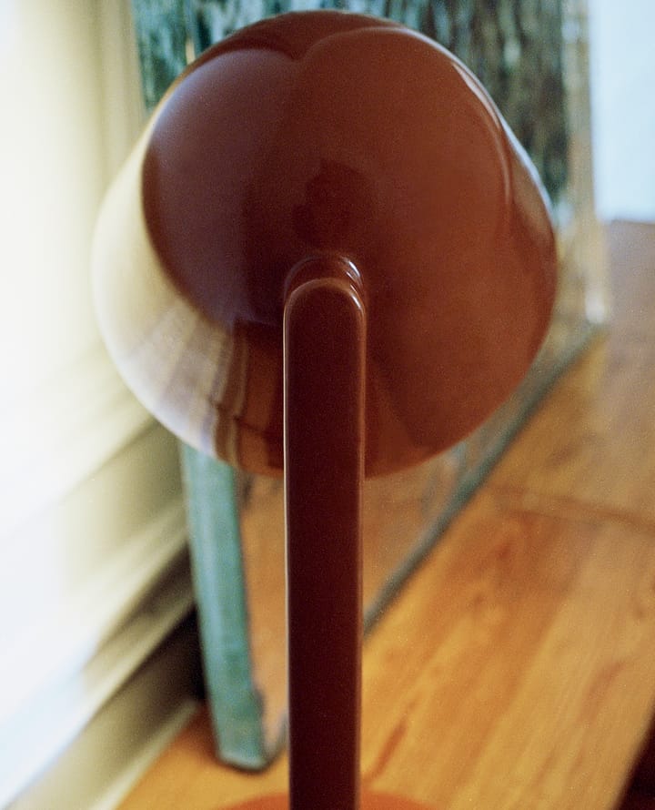 Céramique Down bordlampe, Rust red Flos