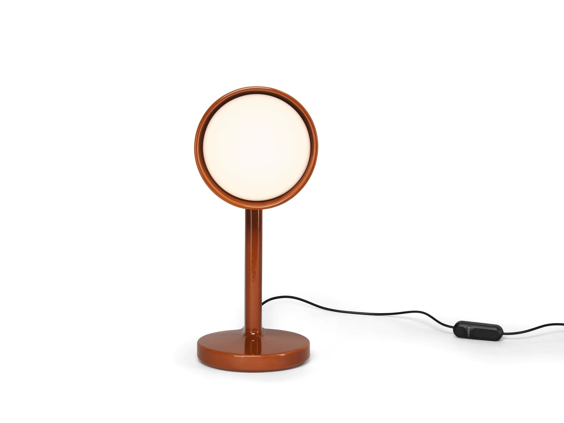 Céramique Side bordlampe, Rust red Flos