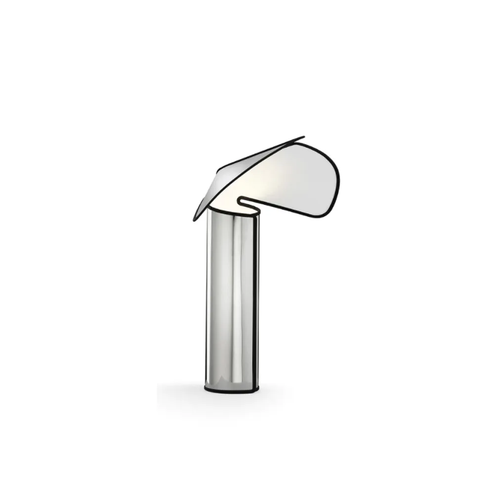 Chiara T bordlampe, Aluminium-antracit kant Flos