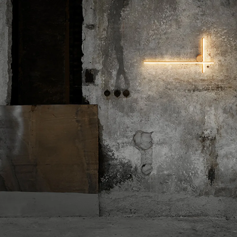 Coordinates W2 væglampe, Messing Flos