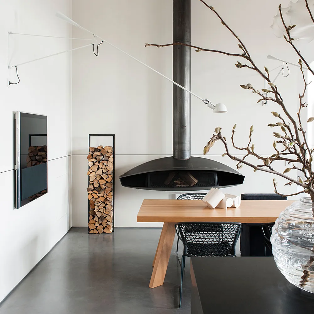 Flos 265 væglampe, Hvid lak Flos