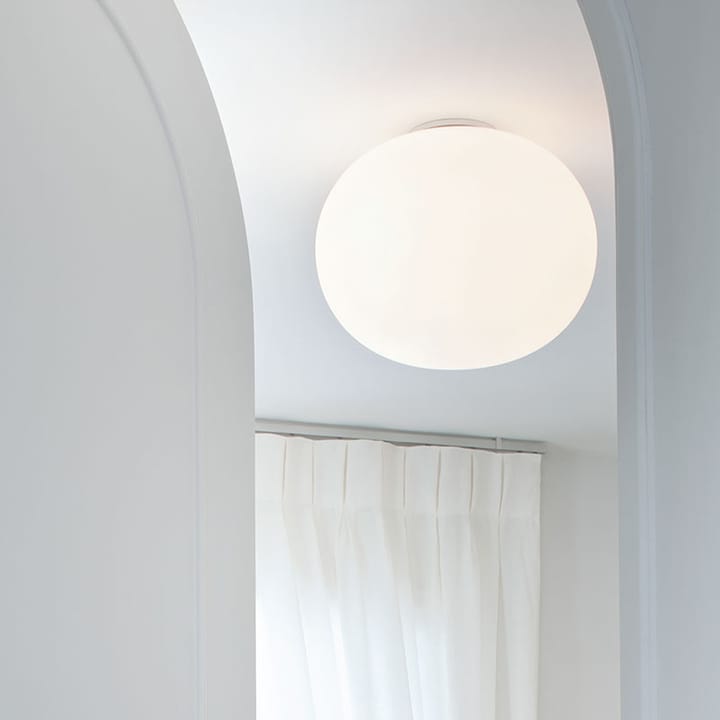 Glo-Ball C1 væg- og loftlampe, Hvid Flos