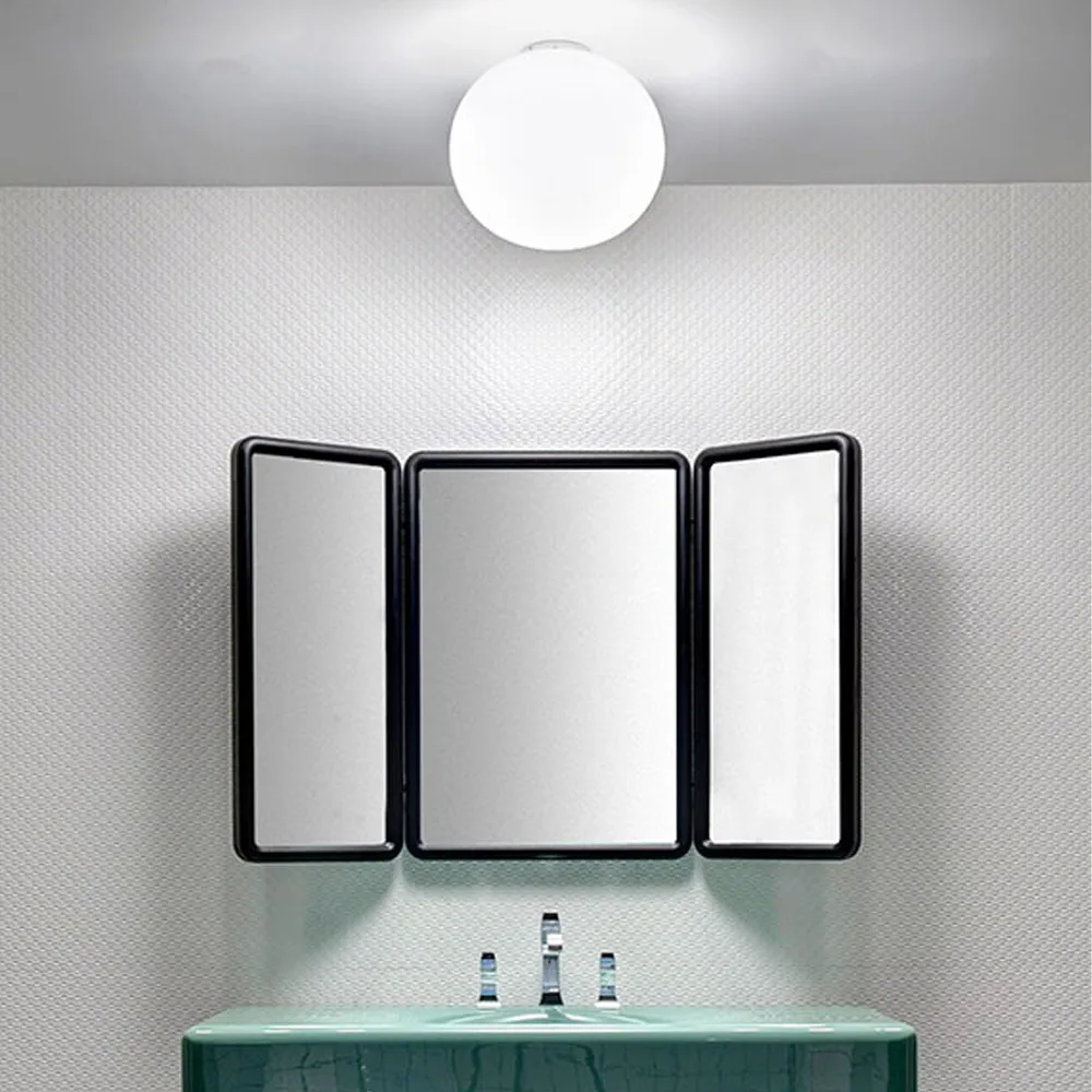 Glo-ball C/W Zero væg- og loftlampe, Hvidt opalglas Flos