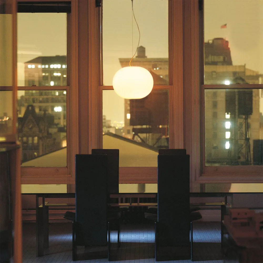 Glo-ball S1 pendel, Hvidt opalglas Flos