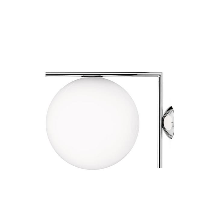 IC lights C/W1 væglampe - Krom-opal - Flos