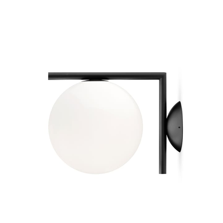 IC lights C/W1 væglampe - Sort-opal - Flos