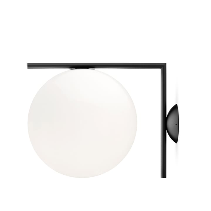 IC lights C/W2 væglampe - Sort-opal - Flos