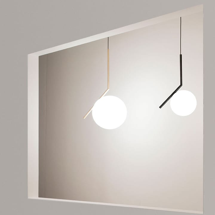 IC lights S1 pendel, Sort-opal Flos