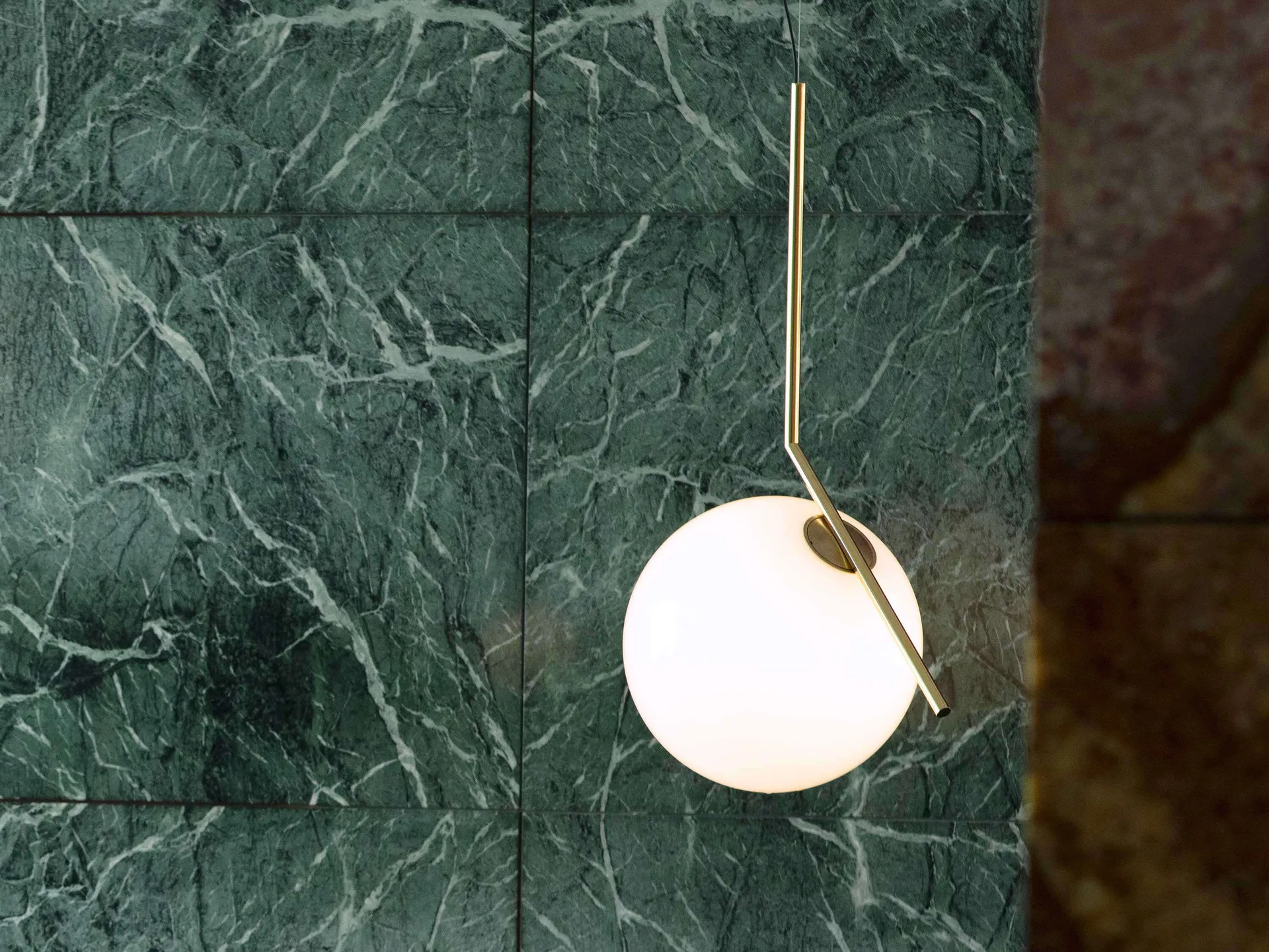 IC Lights S3 pendel 102,8 cm, Brass Flos