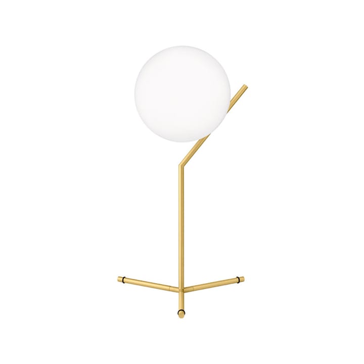 IC Lights T1 High bordlampe - Børstet messing-opal - Flos