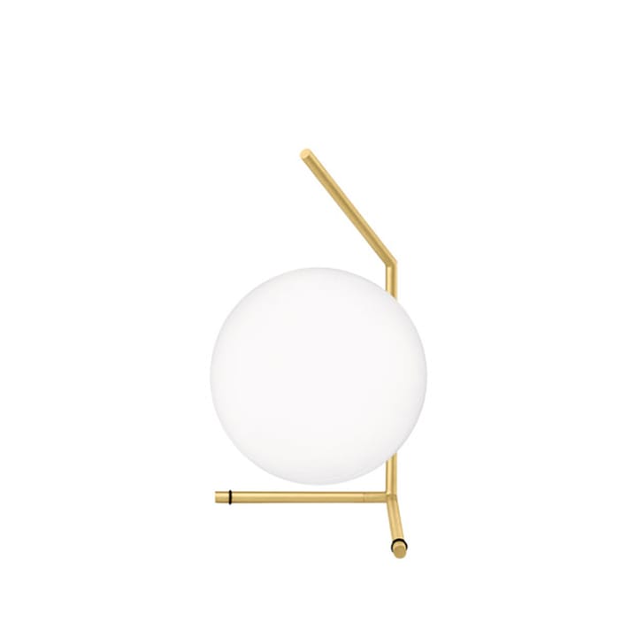 IC lights T1 low bordlampe - Børstet messing-opal - Flos