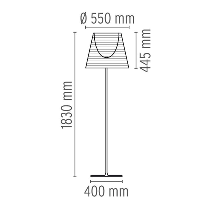 KTribe F3 gulvlampe Flos