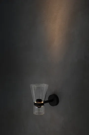 Nocturne Cone væglampe - sort - Flos
