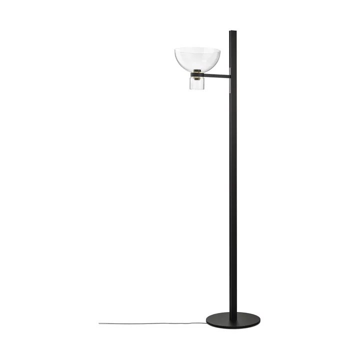 Nocturne F1 bowl gulvlampe - sort - Flos