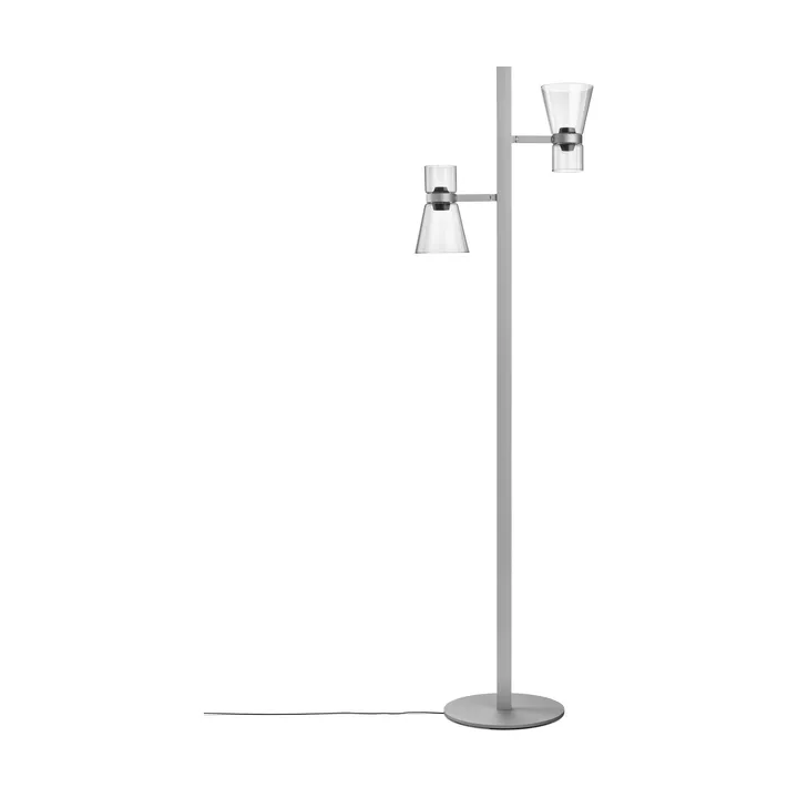 Nocturne F2 cone gulvlampe - Silver - Flos