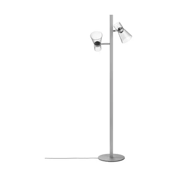 Nocturne F2 cone gulvlampe - Silver - Flos