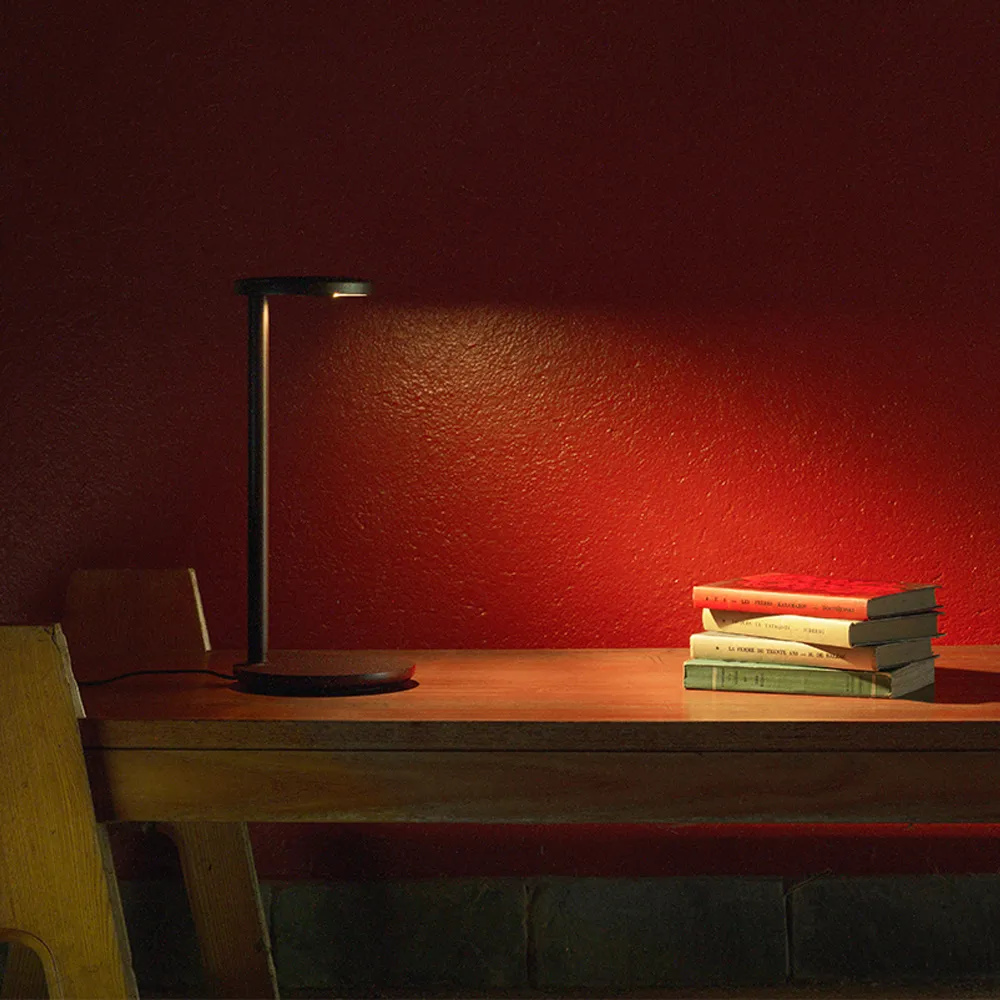 Oblique bordlampe, Sage Flos