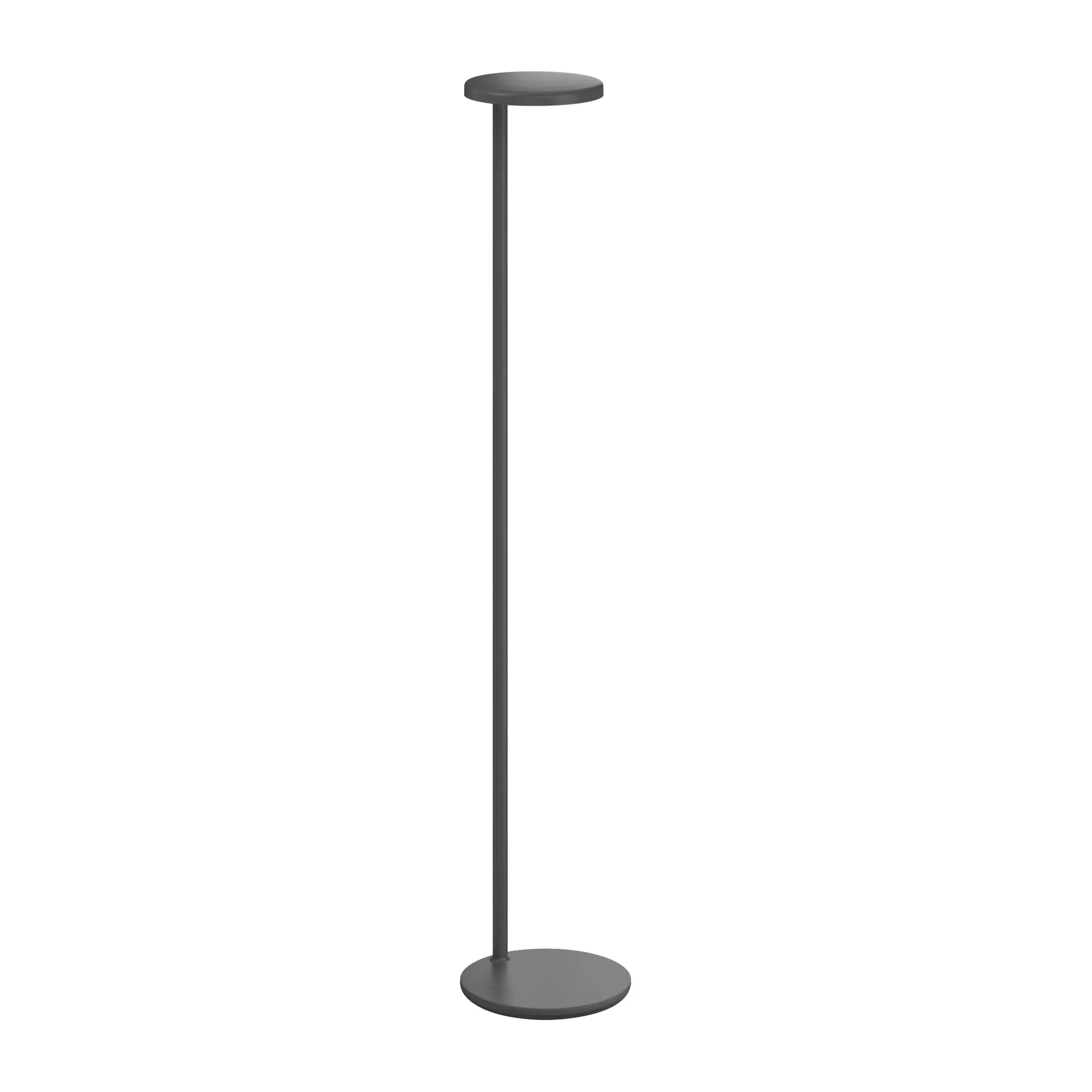Oblique gulvlampe, Matte anthracite Flos