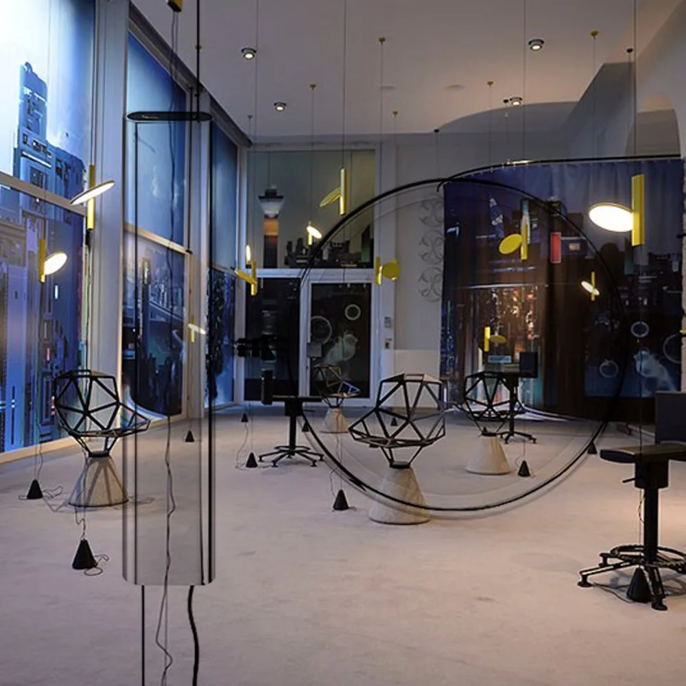 Ok gulv- og loftslampe, Hvid Flos