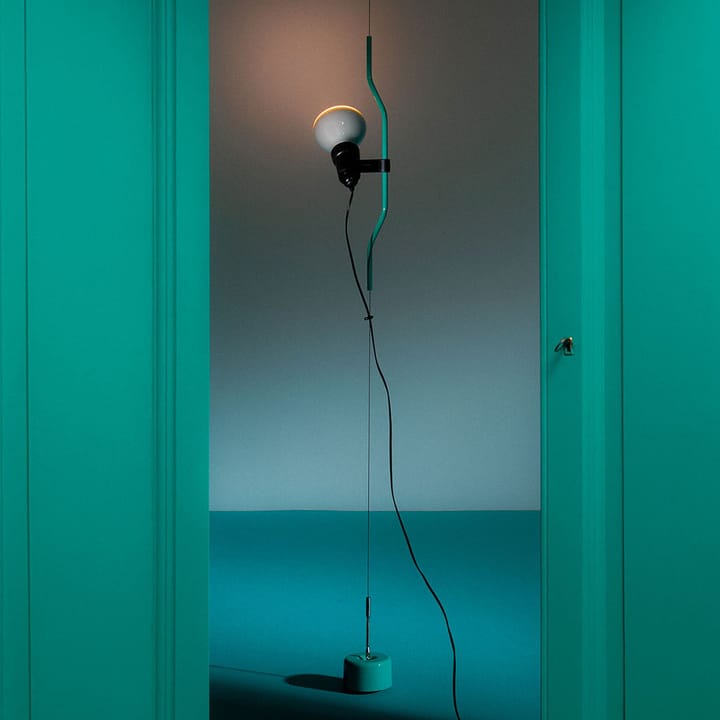 Parentesi gulv- og loftslampe, dæmpbar, Hvid Flos