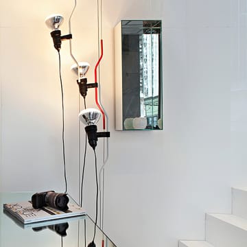 Parentesi gulv- og loftslampe - Sort - Flos