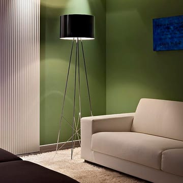 Ray F2 gulvlampe - Sort-krom - Flos