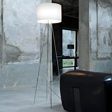 Ray F2 gulvlampe - Sort-krom - Flos