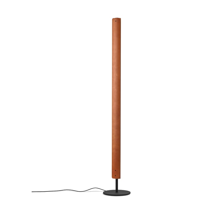 Seki-han gulvlampe 226 cm - Heat treatened ash-black metal - Flos
