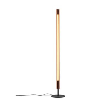 Seki-han gulvlampe 226 cm - Heat treatened ash-black metal - Flos