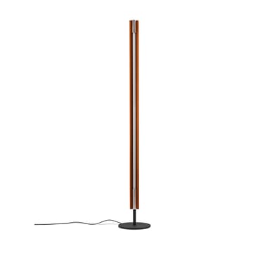 Seki-han gulvlampe 226 cm - Heat treatened ash-black metal - Flos
