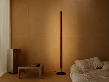 Seki-han gulvlampe 226 cm - Heat treatened ash-black metal - Flos