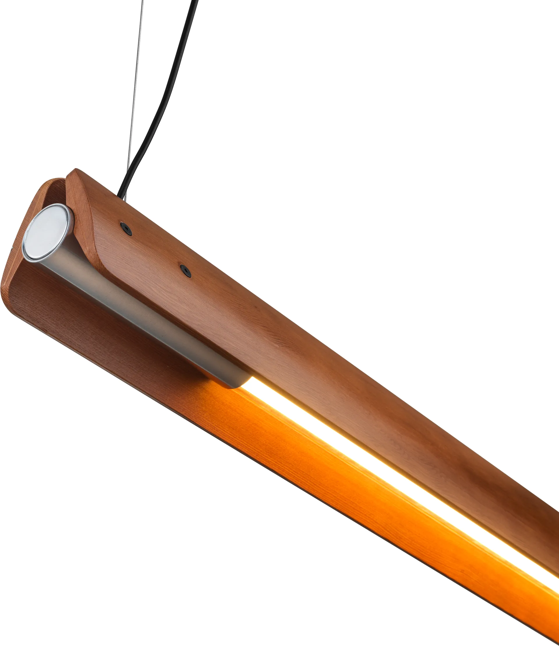 Seki-han pendel 212,5 cm, Heat treatened ash-black metal Flos