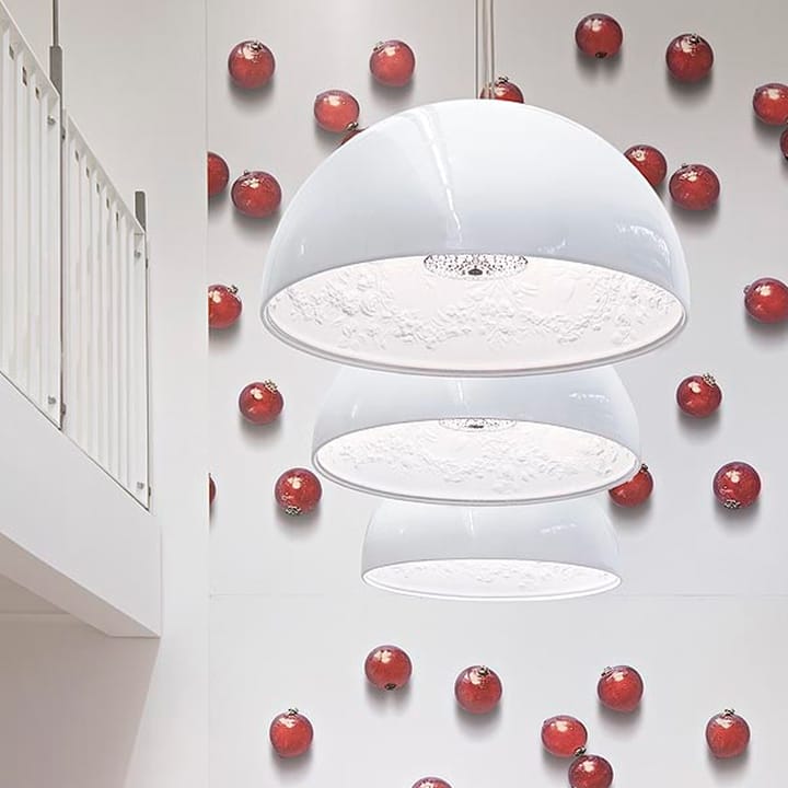 Skygarden 1 pendel, Hvid blank Flos