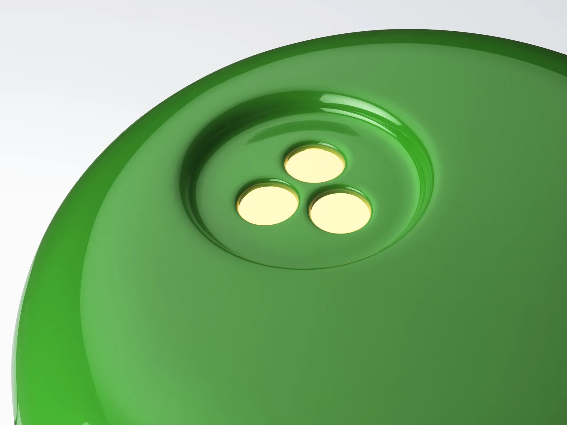 Snoopy bordlampe, Green Flos