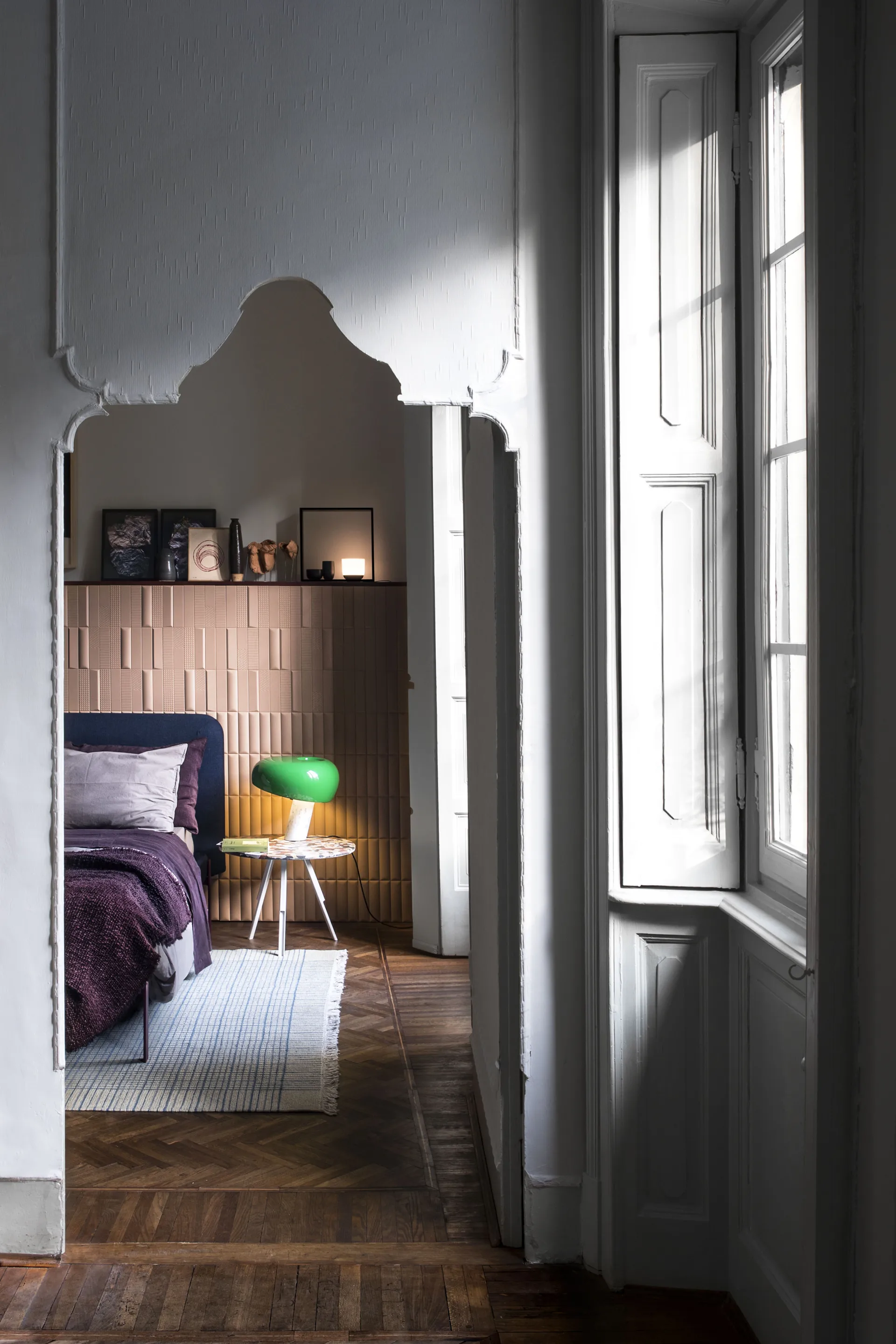 Snoopy bordlampe, Green Flos