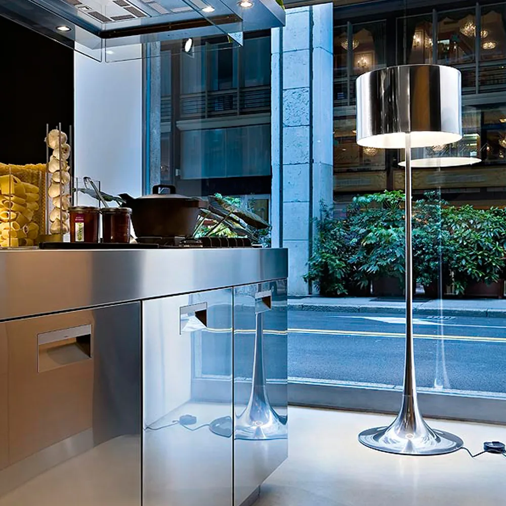 Spun Light F gulvlampe, Hvid Flos