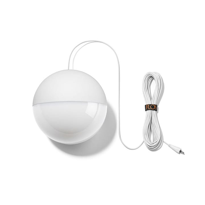 String Light Sphere pendel, Hvid, 12 m kabel Flos