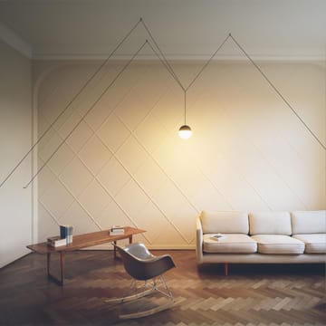 String Light Sphere pendel - Sort, 12 m kabel - Flos
