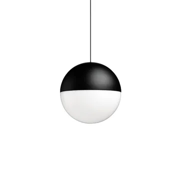 String Light Sphere pendel - Sort, 22 m kabel - Flos