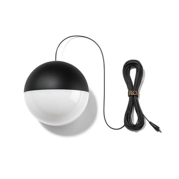 String Light Sphere pendel - Sort, 22 m kabel - Flos