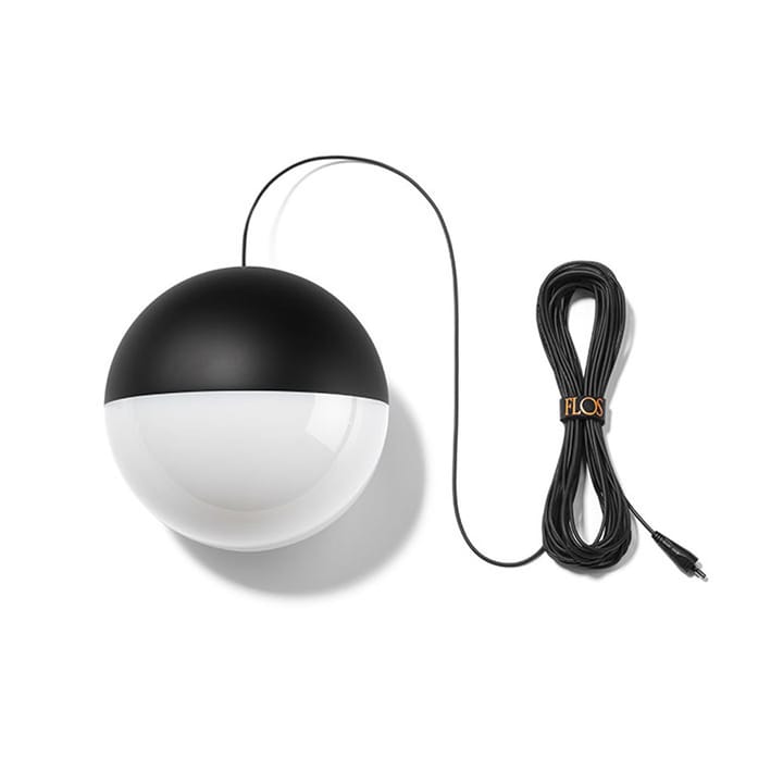 String Light Sphere pendel, Sort, 22 m kabel Flos