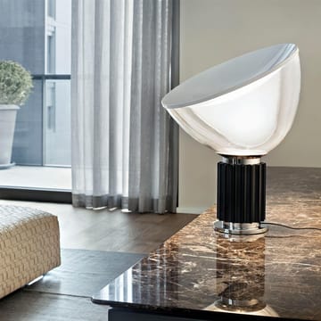 Taccia bordlampe LED 64,5 cm - Sort - Flos