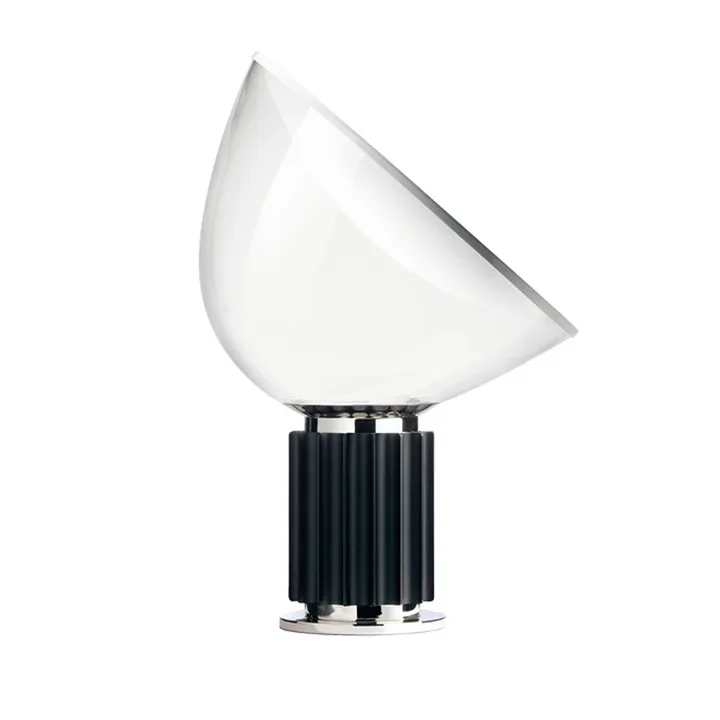 Taccia bordlampe LED 64,5 cm - Sort - Flos
