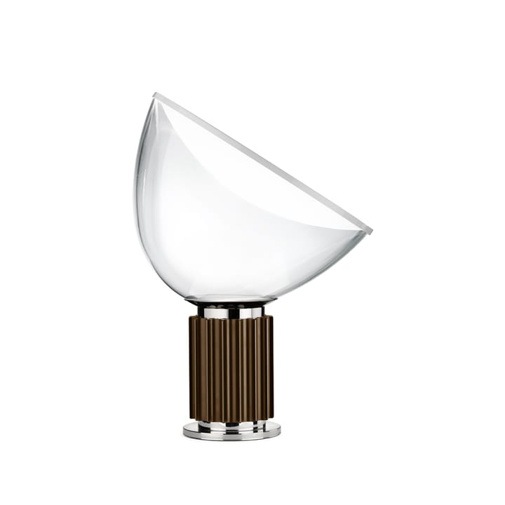 Taccia Small bordlampe LED 48,5 cm - Bronze glaskuppel - Flos