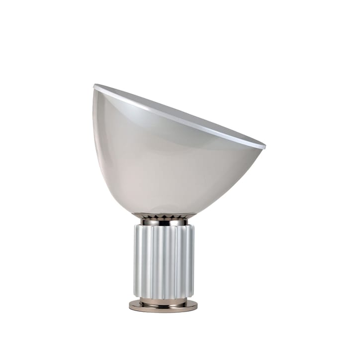 Taccia Small bordlampe LED 48,5 cm - Sølv-glaskuppel - Flos
