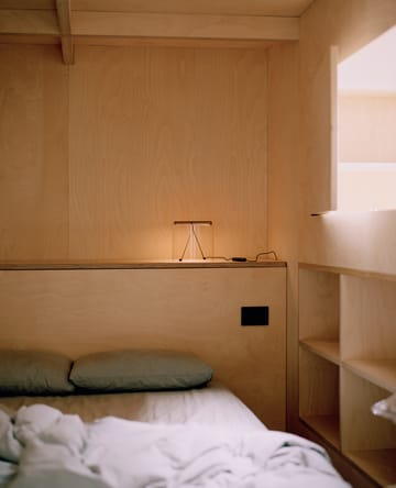 To-Tie T1 bordlampe - Anodiseret aluminium - Flos