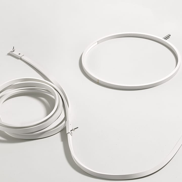 Wirering væglampe, Grå-hvid Flos