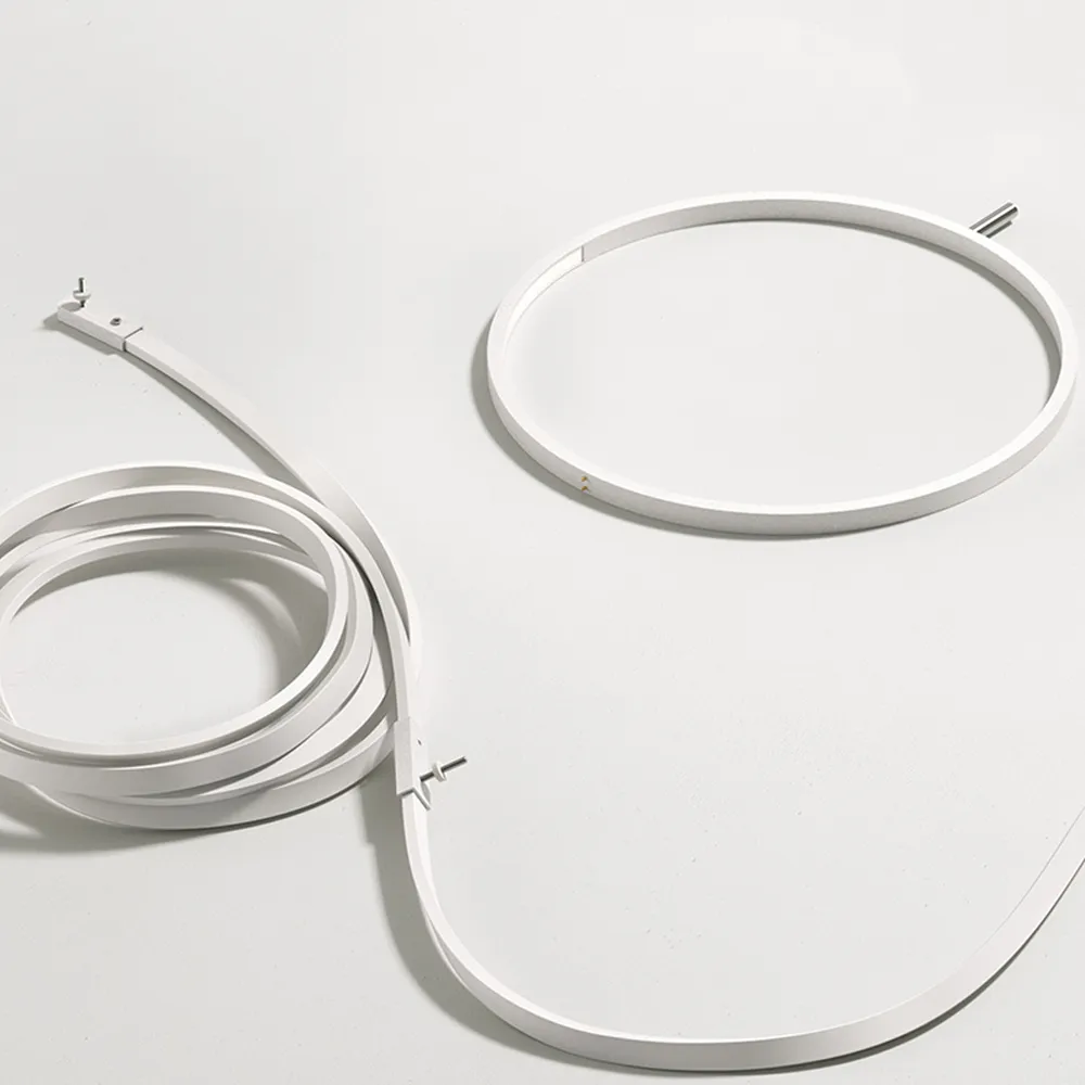 Wirering væglampe, Rosa-grå Flos