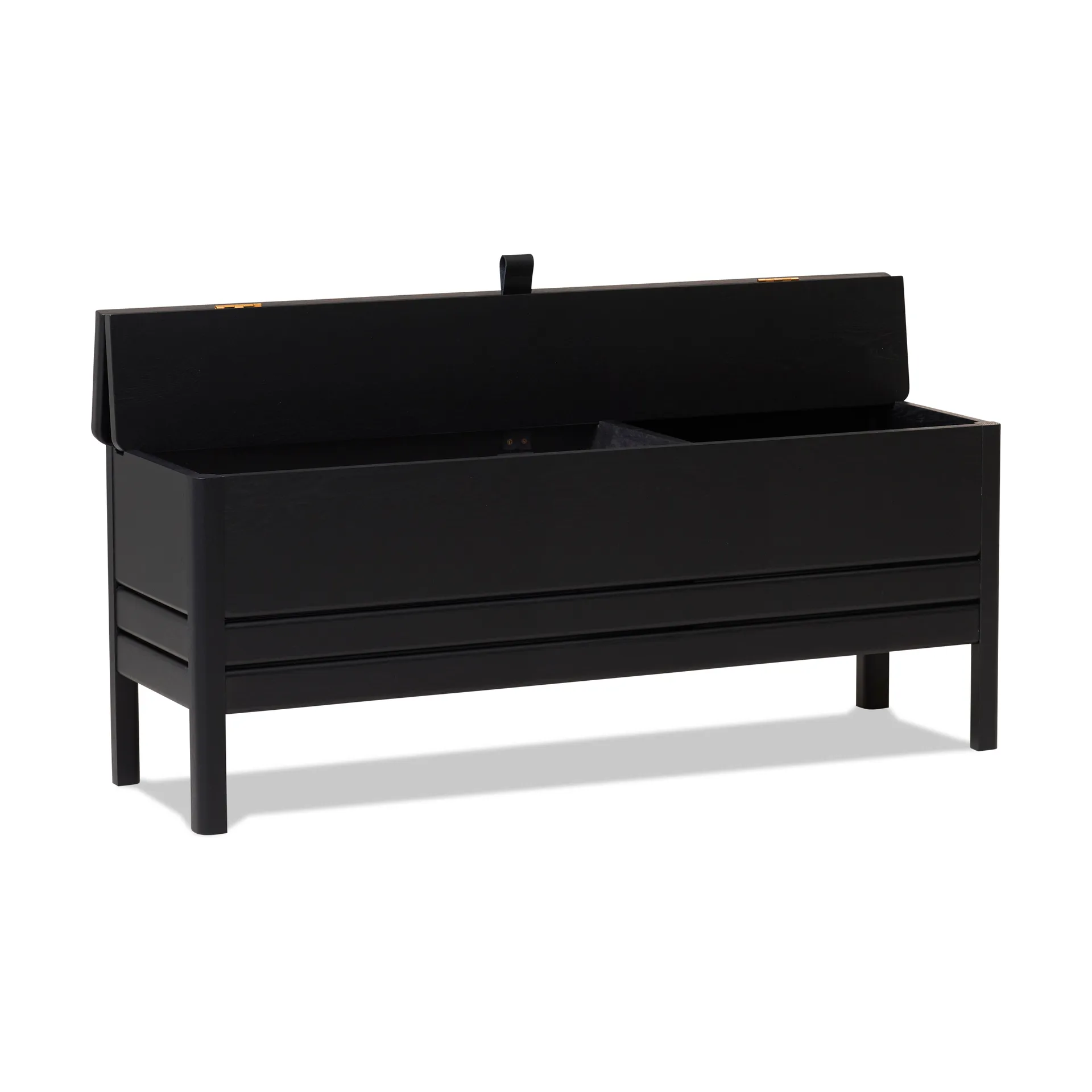 A Line opbevaringsbænk 111 cm, Black Form & Refine